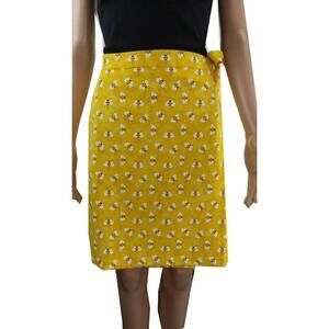 Charming Bumble-bee Wrap Skirt And Matching Head-band Bumblebee S